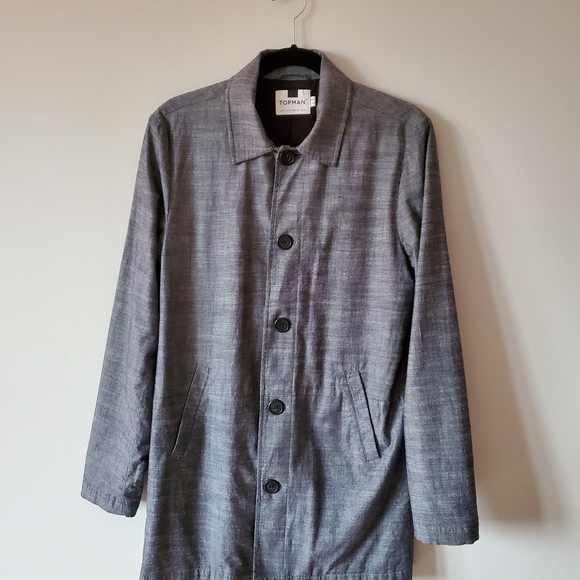 TOPMAN Overcoat - Picture 2 of 3